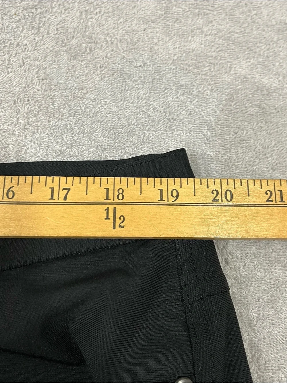 Lululemon ABC Classic Fit Pant Mens 38 Black ABC 38x26 Stretch LM5AQGS